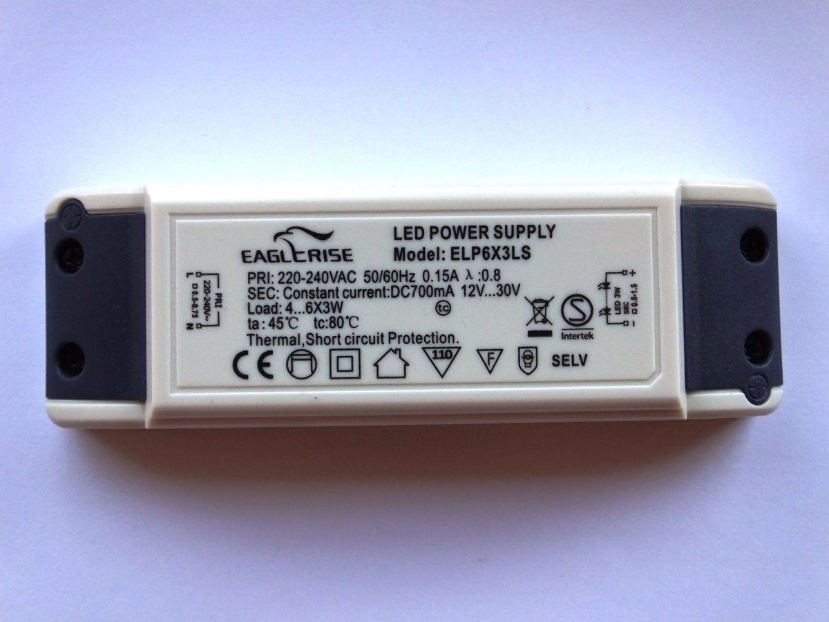 EAGLERISE ELP6X3LS LED DRIVER CONSTANT CURRENT SaveMyLight