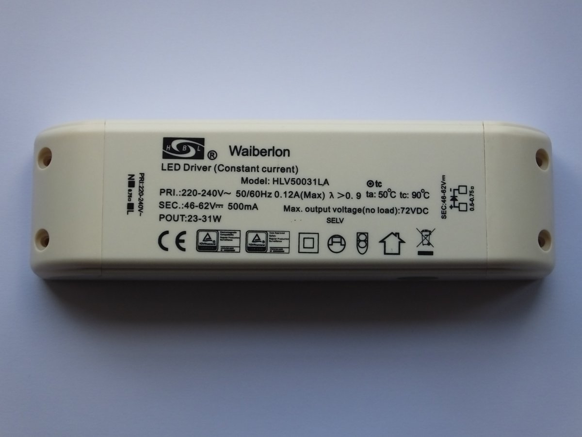 LED Netzteil Von Waiberlon – Steckernetzteil HLV3522TG, 2-6W, 6-22V, 350mA – Perfekt Für LED-Strips & Beleuchtung