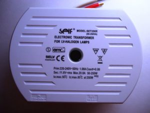 SELF SET250R ELECTRONIC TRANSFORMER (DISCONTINUED)
