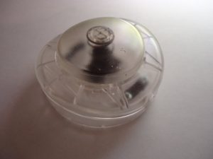 INLINE CORD ON / OFF FOOT LIGHT SWITCH (TRANSPARENT)