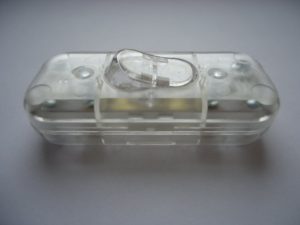 INLINE ON / OFF CORD SWITCH(TRANSPARENT)