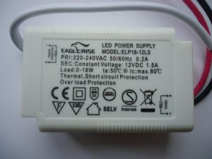 EAGLERISE ELP18-12LS LED DRIVER CONSTANT VOLTAGE (DISCONTINUED)