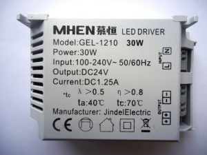 JINDEL GEL-1210 30W 24v LED DRIVER