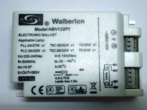HUIBOLONG WAIBERLON HBV132P1 ELECTRONIC BALLAST