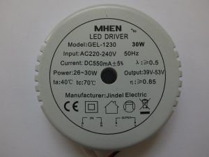 JINDEL MHEN LED 30W DRIVER (DISCONTINUED)