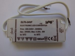 SELF SLT6-24VF 24v 6w CONSTANT VOLTAGE LED DRIVER