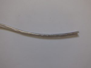 TRANSPARENT 0.75MM 2 CORE FLEX CABLE