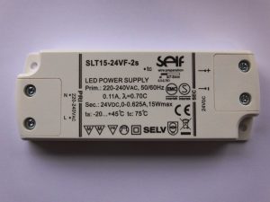 SELF SLT15-24VF-2S 24v 15w LED DRIVER CONSTANT VOLTAGE