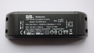 WAIBERLON HLV50016LA CONSTANT CURRENT LED DRIVER