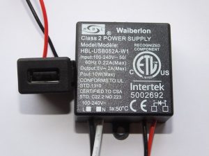 HUIBOLONG HBL-USB052A-W1 USB POWER SUPPLY (CURVED)