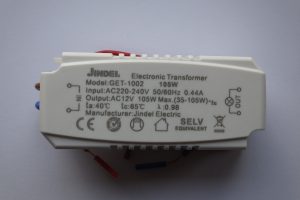 JINDEL GET-1002 105w ELECTRONIC TRANSFORMER (DISCONTINUED)