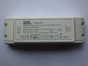 WAIBERLON HLV30021LD DIMMABLE CONSTANT CURRENT LED DRIVER