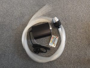 Fibre Optic Sensory Lighting 2m 150 Tails with Power Pack (240v)