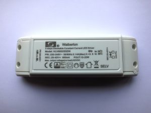 WAIBERLON HLV60025SDN 3 STEP DIMMABLE CONSTANT CURRENT LED DRIVER
