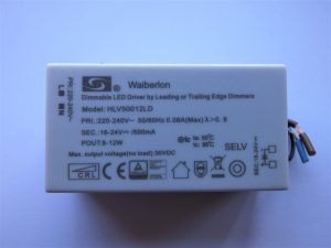 WAIBERLON HLV50012LD DIMMABLE CONSTANT CURRENT LED DRIVER